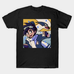 vaporwave anime aesthetic video game ethan luugia T-Shirt